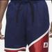 Nike Shorts | Men's Nike Dri-Fit Kma Premium Basketball Shorts Blue/Red Medium Ck6391-492 | Color: Blue/Red | Size: M