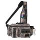 THKFISH Fishing Tackle Bag Fly Fishing Bag Sling Pack Portable Fishing fanny pack Waist Pack with D-Rings and Waist Strap LEAFCAMO