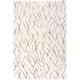 Wollteppich MORGENLAND "Berber Teppich - Sara rechteckig" Teppiche Gr. B/L: 90 cm x 160 cm, 25 mm, 1,44 m², 1 St., weiß Schurwollteppiche