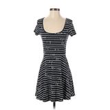 Vero Moda Casual Dress - Mini: Black Print Dresses - Women's Size X-Small