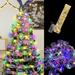 Christmas Savings! Dvkptbk LED Ribbon Christmas Lights 50LED Waterproof Battery Powered Christmas String Lights for Christmas Tree Party Decoration Indoor Outdoor Hanging Decoration