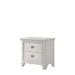 Alcott Hill® Draeger 2 Drawer Nightstand Wood in Brown/Gray | 25.75 H x 17.5 W x 26 D in | Wayfair E209CA621A054D7292438D486ACE4B22
