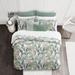 The Tailor's Bed Tropical Palms 2 Piece Duvet Cover Set Cotton in Green | Full Duvet Cover + 2 Standard Shams | Wayfair TRO-PAR-SEA-DCV-FD-3PC
