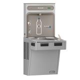 Elkay Wall Mount Bottle Filling Station, Granite | 39.75 H x 18.5 W x 17.875 D in | Wayfair LMABF8WSLK