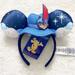 Disney Accessories | Disney World Ears Peter Pans Flight Mickey Main Attraction 50th Anniversary New | Color: Blue/Red | Size: Os