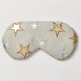 Free People Skincare | Free People Understated Leather Starry Eyed Travel Eye Mask | Color: Gray/Silver | Size: Os