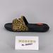 Nike Shoes | New Nike Women’s Slides “Leopard Print” Sz 7 | Color: Black/Orange | Size: 7