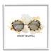 Stupell Industries Party Animal Glam Sunglasses Giclee Art By Alison Petrie Wood in Brown/Gray | 24 H x 24 W x 1.5 D in | Wayfair ar-392_wfr_24x24