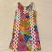 Lilly Pulitzer Dresses | Lily Pulitzer Shift Dress. Multi Colored With White Trim. Size 10 | Color: Orange/Pink | Size: 10