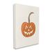 Stupell Industries Happy Jack-O-Lantern Smile Canvas Wall Art By Taylor Shannon Designs Canvas in Brown/Orange | 20 H x 16 W x 1.5 D in | Wayfair