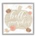 The Holiday Aisle® Hello Pumpkin Autumn Harvest by Lil' Rue - Graphic Art on Canvas in Brown/Pink | 12 H x 12 W x 1.5 D in | Wayfair