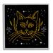 Trinx Starry Cat Lightning Bolt by Lil' Rue - Graphic Art on Canvas in Black | 12 H x 12 W x 1.5 D in | Wayfair A5EAE566EF8D46F4BEF6E124D8558521