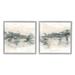 Stupell Industries Modern Abstract Scribble Composition 2 Pc Giclee Art Set By June Erica Vess in Brown/Gray | 17 H x 34 W x 1.5 D in | Wayfair