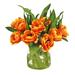 Primrue Double Tulip Vase | 14 H x 15 W x 15 D in | Wayfair 686E27D3BDBB4401B7121461F5B0F3D3