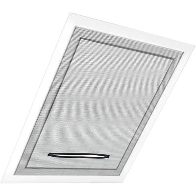 Fliegengitter-Gewebe K-HOME "Insektenschutz", schwarz (gewebe: schwarz), B:150cm H:180cm, Insektenschutzgitter, für Fenster und Dachfenster, mit Sonnenschutz, BxH: 150 x 180 cm Image