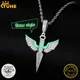 Pendentif Classique Ailes d'Ange pour Homme Style S925 Collier Cubain JOWith Moissanite Bijoux