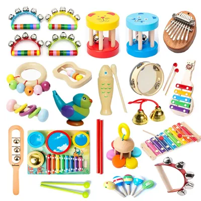 Instruments de musique PerSCH en bois pour tout-petits jouet althpour enfants jouets musicaux pour