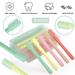 AAOMASSR Baby Toothbrush Silicone 5 Pack Infant Training Toothbrush 100% Food Grade Silicone Extra Soft/Tough Bristles BPA/PVC/Phthalate Free with Storage box(Multi-color)Unisex