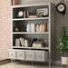 Modern Bookcase Storage Cabinet Tall Storage Wood Bookshelf Sideboard