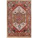 Traditional Heriz Serapi Area Rug Handmade Foyer Wool Carpet - 3'0" x 2'0"