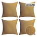 SR-HOME Throw Pillow Covers For Patio Outdoor Pillows, Set Of 4 Polyester | 16 H x 16 W in | Wayfair SRHOME2b1accd