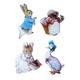 Beatrix Potter Magnet Set - Peter Rabbit Magnet - Peter Rabbit Gift Peter Rabbit Gifts Peter Rabbit Fridge Magnets BP1/2/3/9-JM