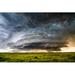 Ebern Designs Supercell Storm Cloud - Wrapped Canvas Photograph Metal | 32 H x 48 W x 1.25 D in | Wayfair D7AF9441BC634196946E5BE3F0A6A6EC