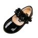 Toddler Baby Girls Small Leather Shoes Cute Bowknot Square Heel Single Shoes Children s Casual Soft Soled Princess Shoes Dance Shoes