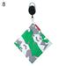 Multistyles Golf Ball Tool Retractable Keychain Buckle Square Ball Cleaning Cloth Club Head Cleaner Cleaning Towel Golf Ball Towels 8