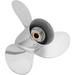 VIF 13 1/2 14 Stainless Steel Boat Propeller for Yamaha Outboard Moto 50-130HP 3 Blade 15 Tooth RH