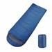 Outdoor Envelope Sleeping Bag Waterproof Ultralight Warm Adult Camping Hiking Navy Blue