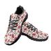 Renewold Red Little Mushrooms Shoes for Women Running Shoes Athletic Tennis Walking Sneakers Casual Non Slip Sports Fitness Tennis Breathable Sneaker Size 5 Tennis Sneakers