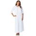 Plus Size Women's 2-Piece Beaded Jacket Dress by Jessica London in White Beaded Neck (Size 18 W) Suit