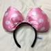Disney Accessories | Disney Parks Pink Large Minnie Mouse Ears | Color: Pink/White | Size: Os