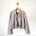 Anthropologie Jackets & Coats | Anthropologie Gray Kelyn Faux Suede Moto Jacket Size L | Color: Gray | Size: L