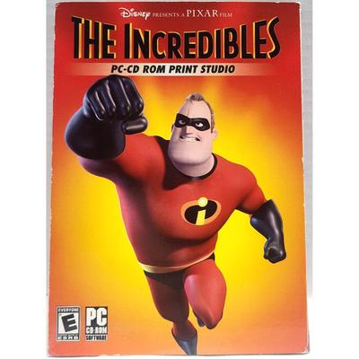Disney Video Games & Consoles | Disney Pixar The Incredibles Pc Cd-Rom Print Studio Rated E Everyone | Color: Red | Size: Os