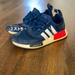 Adidas Shoes | Boys Adidas Nmd Size 4y. Lots Of Life Left. Great Shoes, Just Out Grew Them. | Color: Blue/Red | Size: 4bb