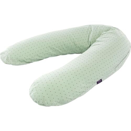 "Stillkissen TRÄUMELAND ""Stillkissen Twister grün"" Funktionskissen Gr. B/H/L: 16 cm x 10 cm x 190 cm, grün (hellgrün) Stillkissen"