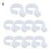 Hadanceo Clothes Rack Hook Sturdy 10Pcs Clothes Rack Fixed Hook Anti-skid Useful for Bathroom