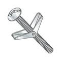 1/4 x 3 Toggle Bolts/Mushroom Head/Combo Drive/Steel/Zinc/Anchor Size: 1/4 / Screw Size: 1/4-20 x 3 / Drill Bit/Hole Size: 5/8 (Carton: 50 pcs)