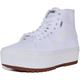 Vans Damen Filmore Hi Tapered Platform ST Sneaker, Canvas White, 40 EU
