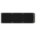 Corsair Hydro X Series XR5 420mm NEO Water Cooling Radiator – Premium Copper Core – Optimised for Low-Noise – 3x110mm Fan Mounts – Screw Protection Plates – G1/4” Threads – Black