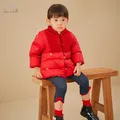 David Bella – veste d'hiver en duvet de canard pour enfants vêtements chauds d'extérieur à la
