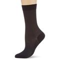 FALKE Damen Socken No. 2 W SO Seide gemustert 1 Paar, Blau (Dark Navy 6379), 35-36