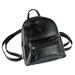 Women s Mini Backpack Telephone Cross Bag Wallet Handbag Backpack(Black)