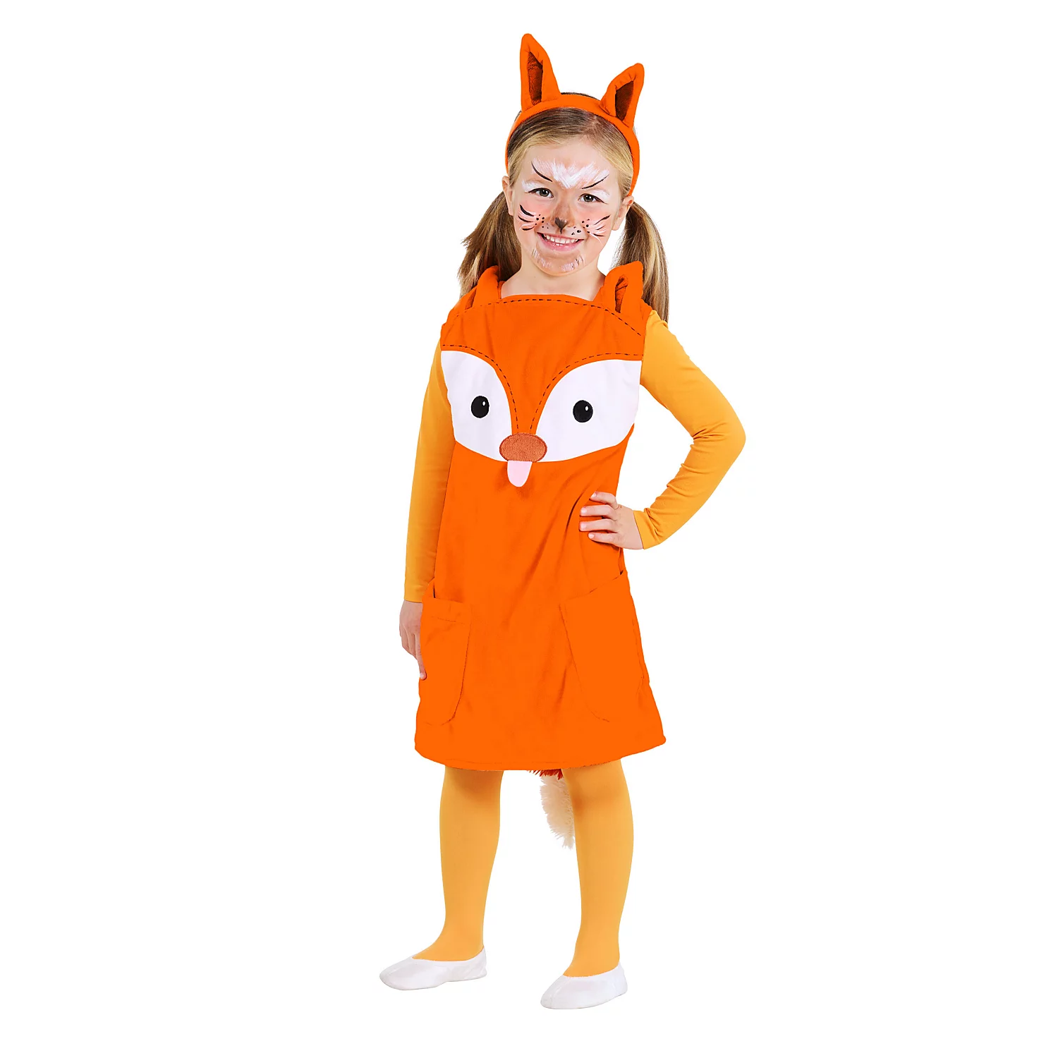 buttinette Kinder-Latzkleid Fuchs Image