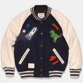 Coach Jackets & Coats | Limited Edition Kids Collection Coach X Colette Varsity Jacket - 4t - Navy/Cream | Color: Blue/Cream | Size: 4tb