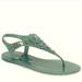 Coach Shoes | Coach Jelly Sandals "Euc" | Color: Green | Size: 9