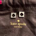 Kate Spade Jewelry | Kate Spade Logo Stud Earrings | Color: Silver | Size: Os