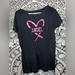 Victoria's Secret Intimates & Sleepwear | New Victoria’s Secret Black Short Sleeve Night Shirt Size Small | Color: Black | Size: S